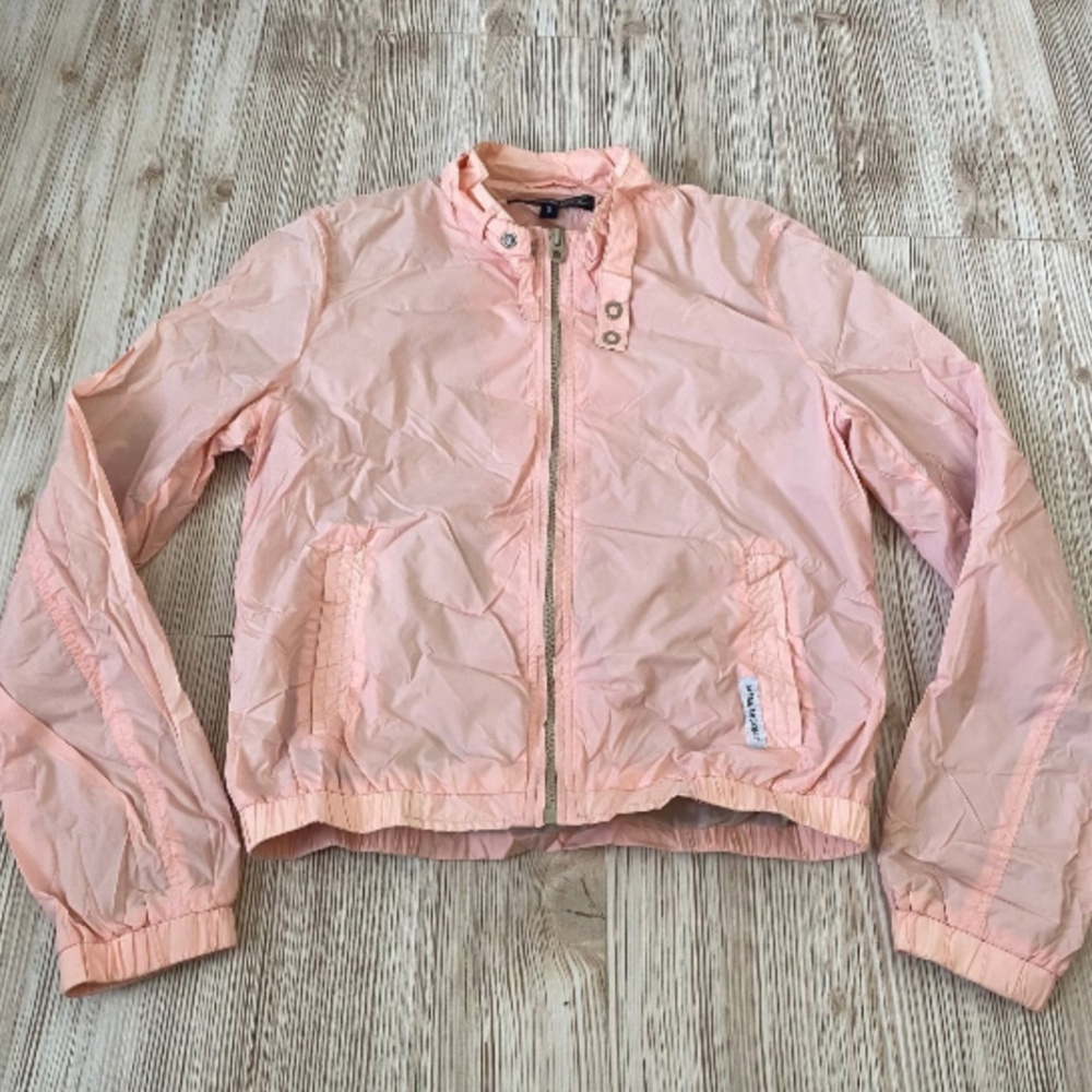 Women’s Members Only pink windbreaker size small